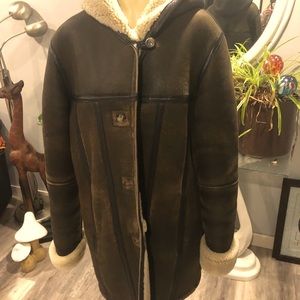 🩸NEPAL- 100% Genuine Leather Shearling winter jacket - UNISEX